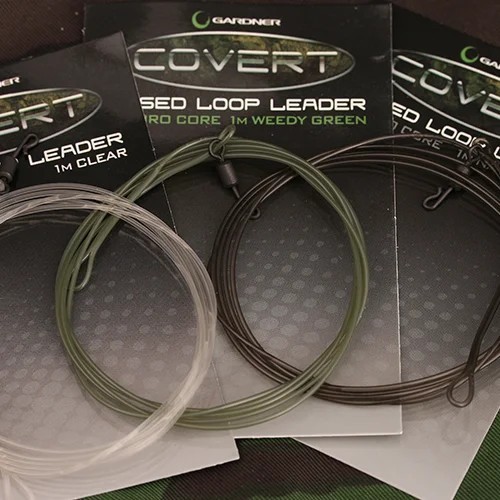 Predvez Gardner Rychle Potápivý Covert Fused Loop Leaders 30lb 1m
