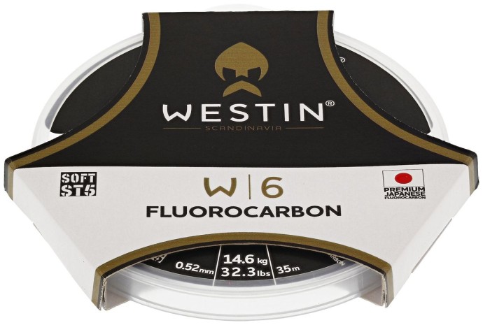 Predvezni Fluorocarbon Westin W6 ST5 Fluorocarbon Clear 35m