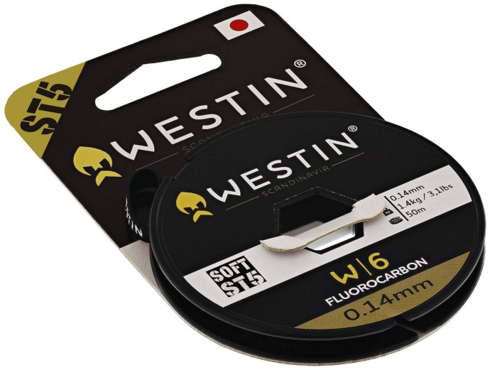 Predvezni Fluorocarbon Westin W6 ST5 Fluorocarbon Clear 35m