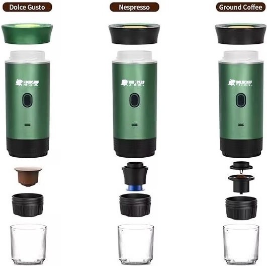 Prijenosni aparat za kavu Holdcarp EspressoGo Maker