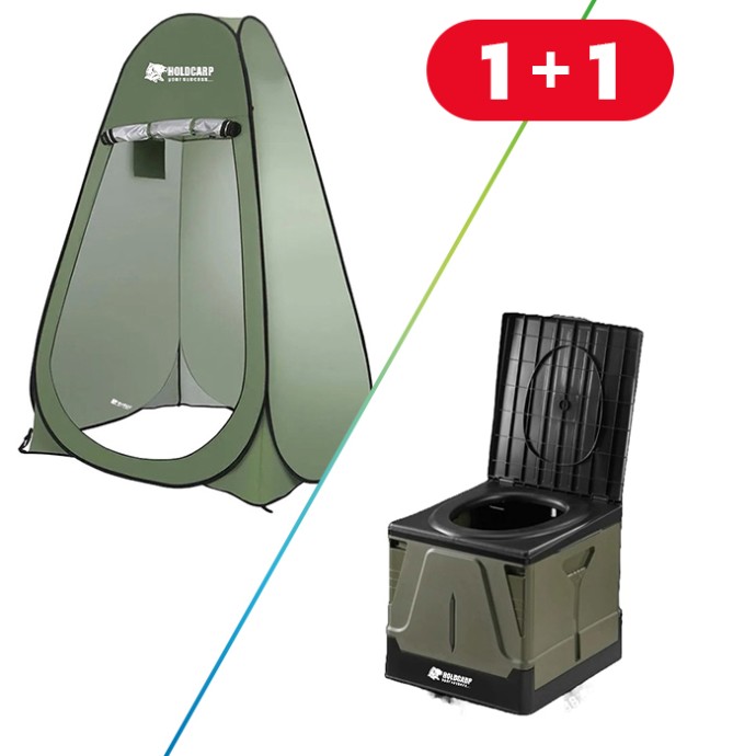 Prijenosni Toalet Holdcarp Portable Toi Big + Higijenski Šator