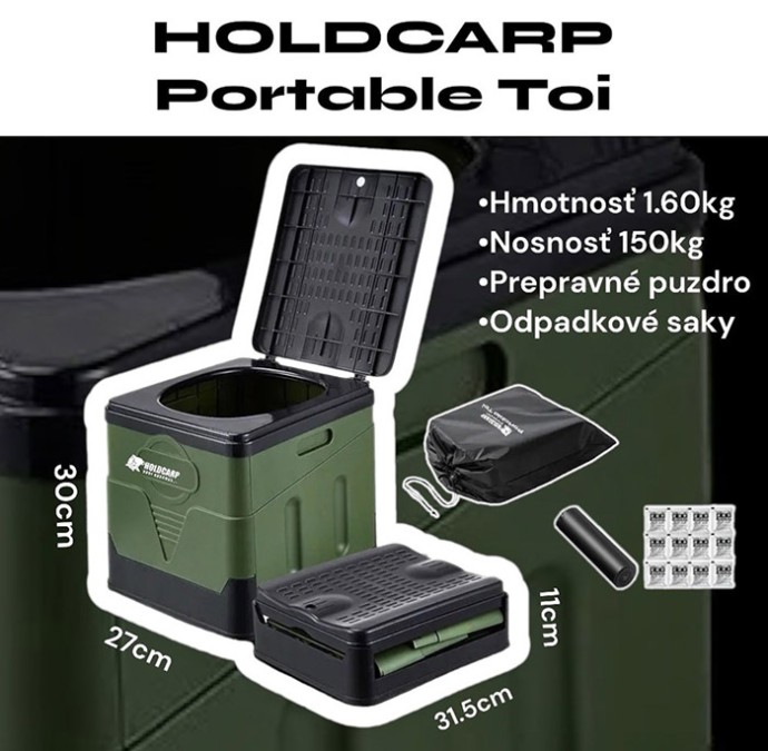 Prijenosni Toalet Holdcarp Portable Toi