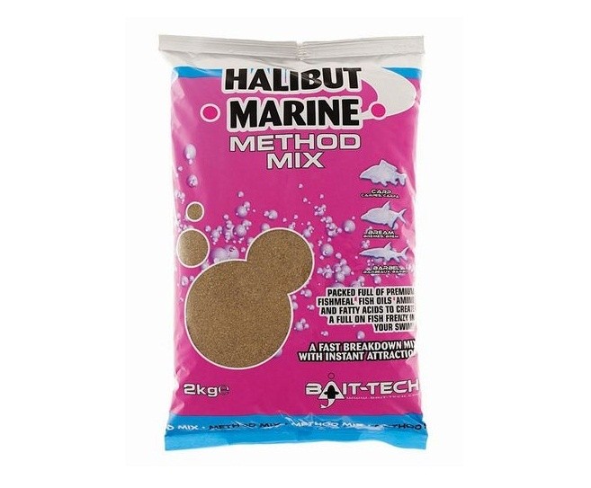 Primama Bait-Tech Halibut Method Mix Halibut Marine Method Mix 2kg