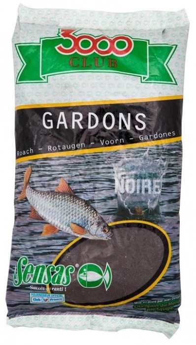 Primama Sensas 3000 Club Gardons Noir (Bodorka Crna) 1kg