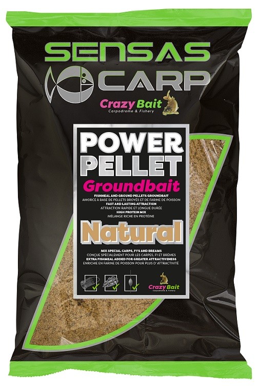 Primama Sensas UK Big Bag Groundbait Power Pellet 2kg