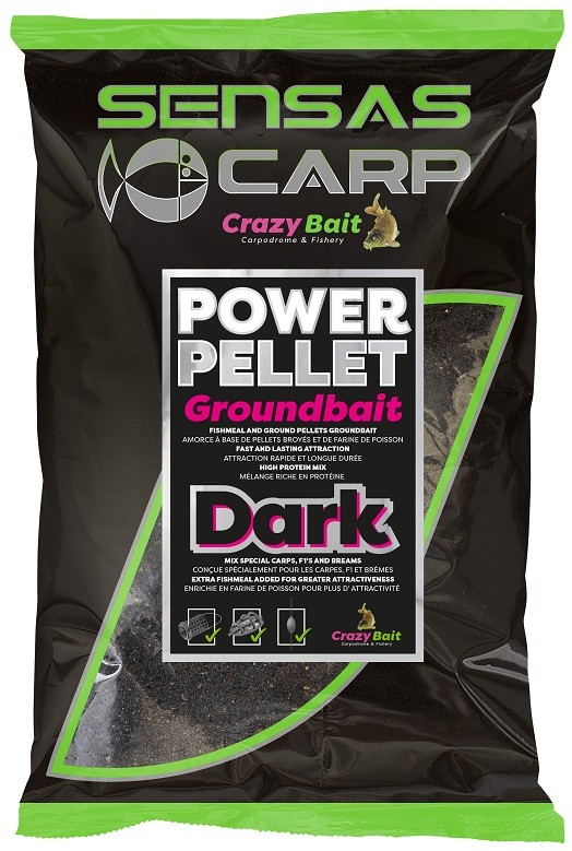 Primama Sensas UK Big Bag Groundbait Power Pellet 2kg
