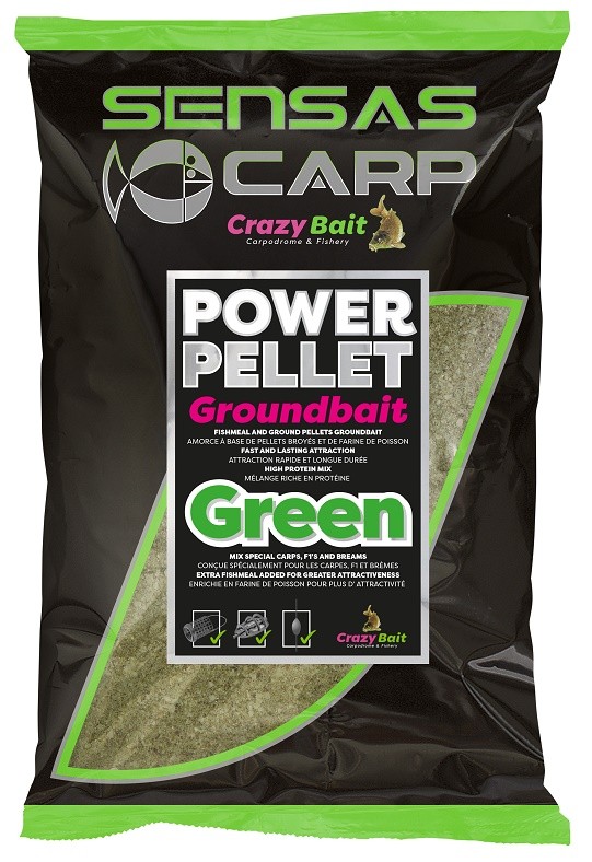 Primama Sensas UK Big Bag Groundbait Power Pellet 2kg