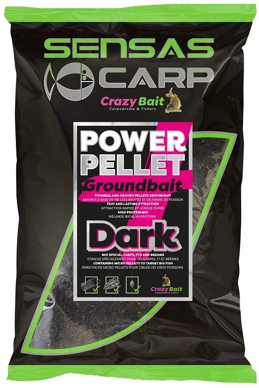 Primama Sensas UK Big Bag Groundbait Power Pellet Plus 2kg
