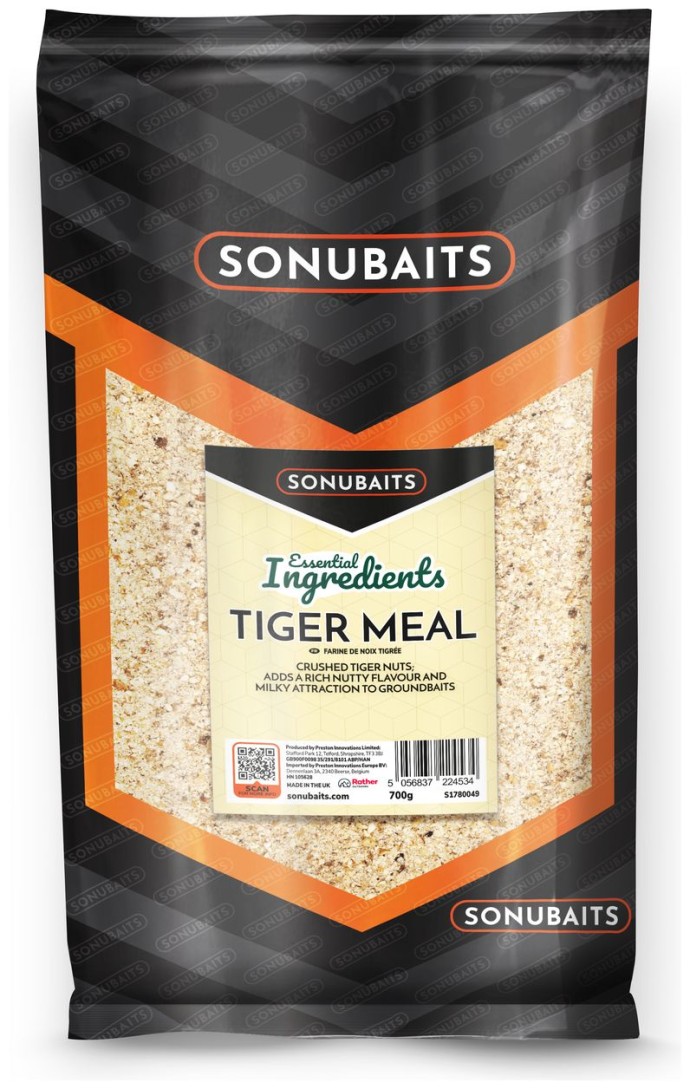 Přísada do Boilies Sonubaits Essential Ingredients Tiger Meal 700g