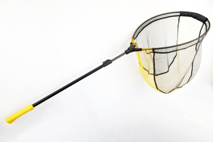 Přívlačový Podběrák Sportex Teleskopický Pogumovaný 60x50cm
