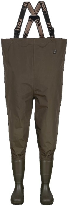 Prsačky Fox LW Lined Waders Khaki Velikost 42 Prsačky Fox LW Lined Waders Khaki Velikost 42
