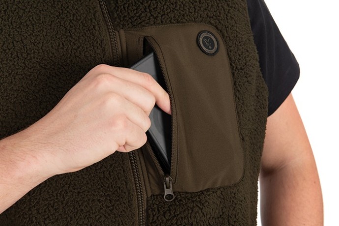 Prsluk Fox Olive Sherpa Hybrid Gilet