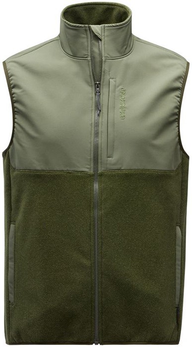 Prsluk Grundéns Bering Fleece Pro Vest - Deep Lichen Green/Deep Depths