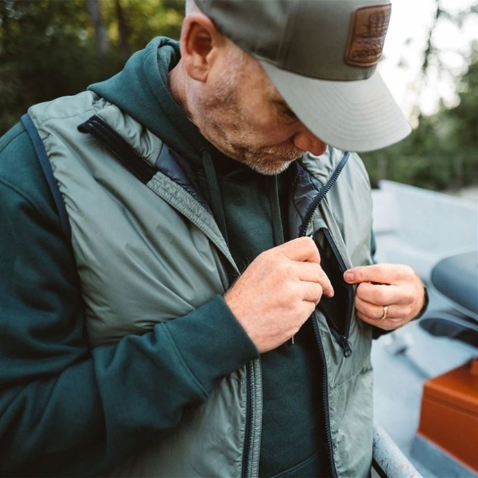 Prsluk Grundéns Forecast Insulated Vest Olivine