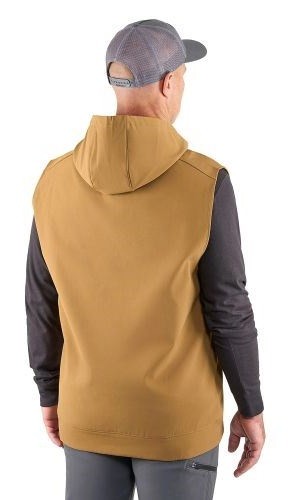 Prsluk Grundéns Kryall Hooded Vest Tobacco