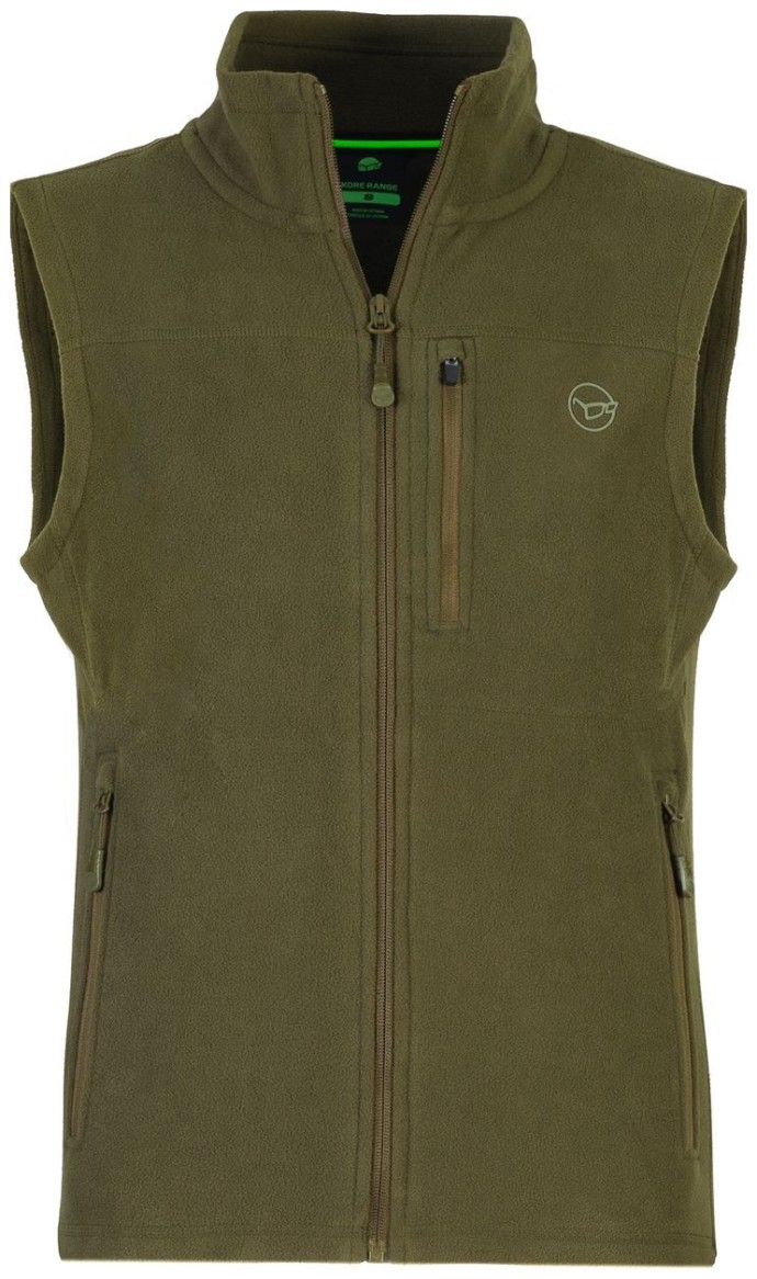 Prsluk Korda Kore Fleece Gilet Olive