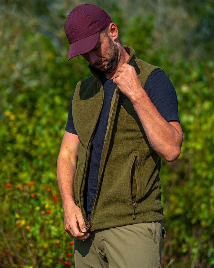 Prsluk Korda Kore Fleece Gilet Olive