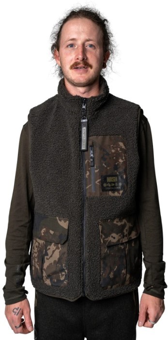 Prsluk Nash Zero Tolerance Sherpa Fleece Reversible Body Warmer