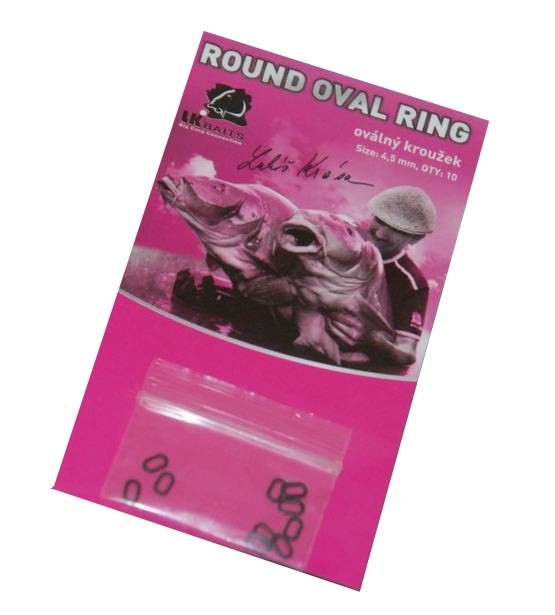 Prstenovi LK Baits Round Oval Ring 10kom