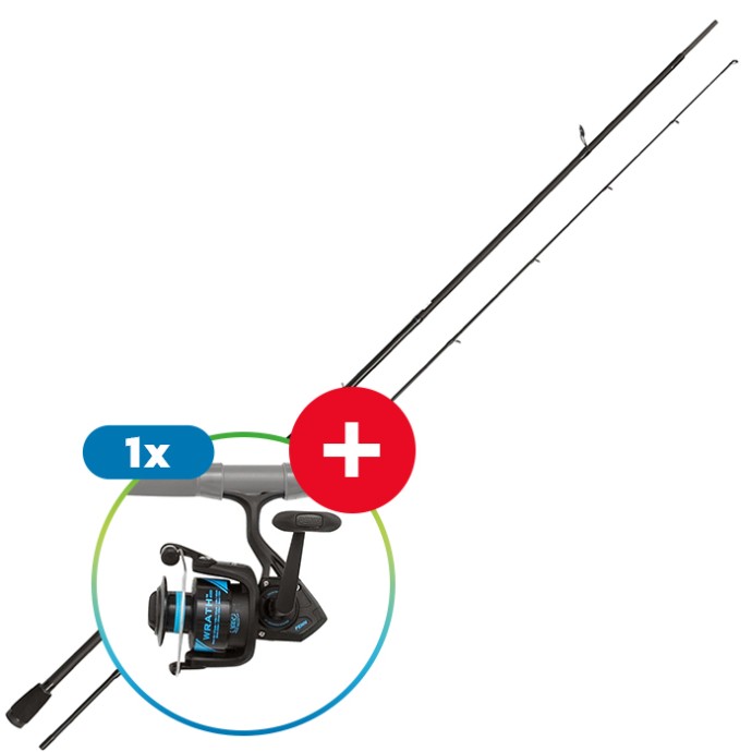 Prut + Naviják Penn Wrath Eging Combo