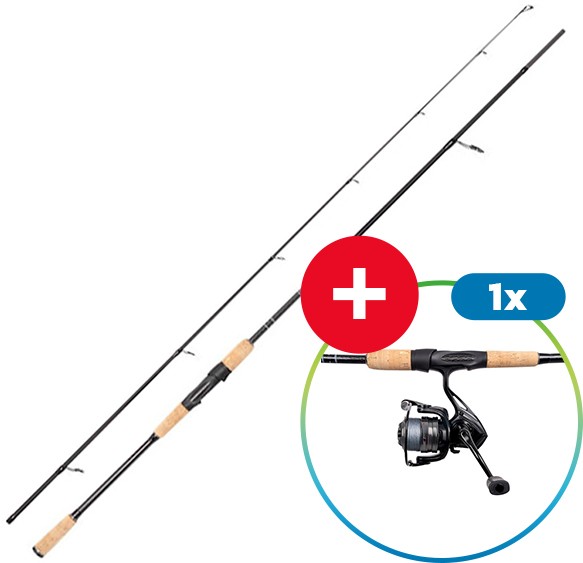 Prut + Naviják Zebco Spin Combo 2,20m 28g 2000 FD