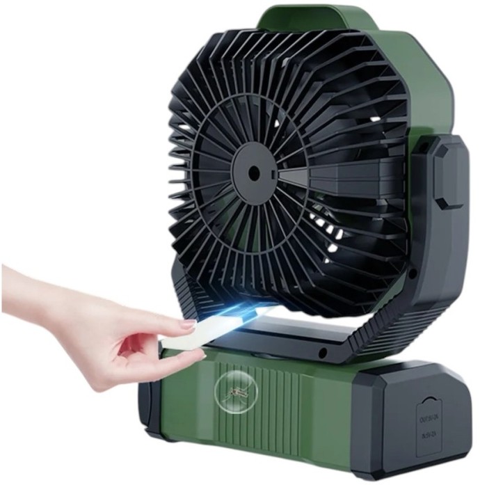 Punjivi ventilator Holdcarp Rechargeable DoubleMotor Fan