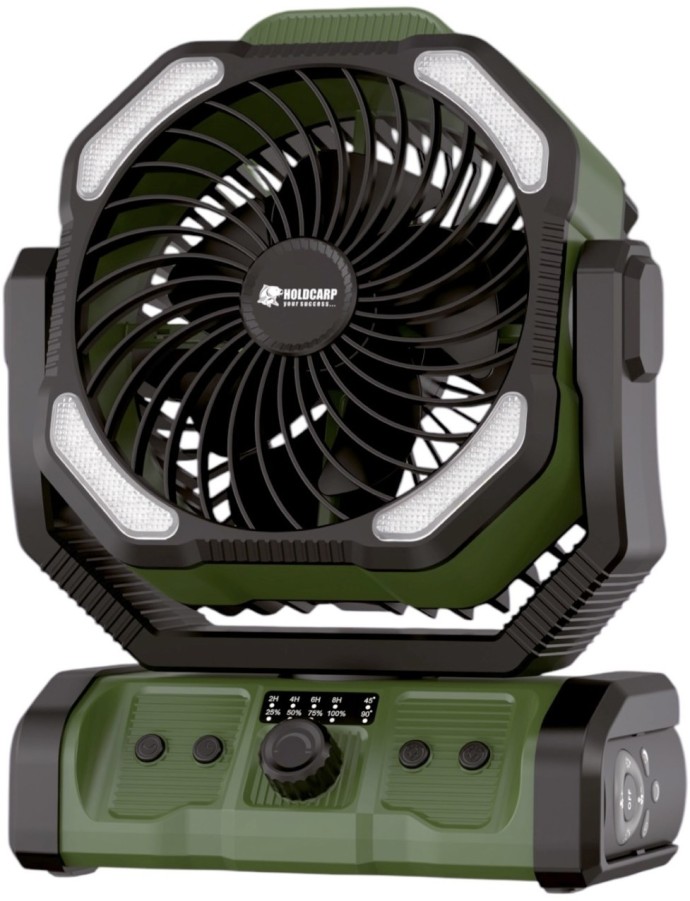 Punjivi ventilator Holdcarp Rechargeable DoubleMotor Fan