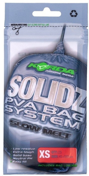 PVA Vrećice Korda Solidz Slow Melt PVA Bags