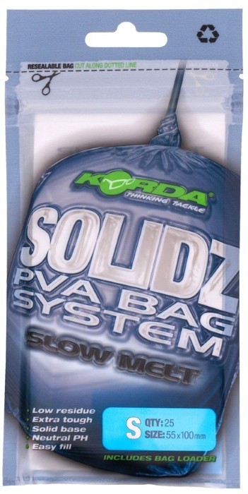 PVA Vrećice Korda Solidz Slow Melt PVA Bags