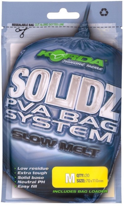 PVA Vrećice Korda Solidz Slow Melt PVA Bags