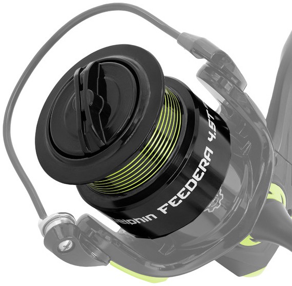 Rezervna špula Delphin Feedera plitka SH 4500 Aluminium