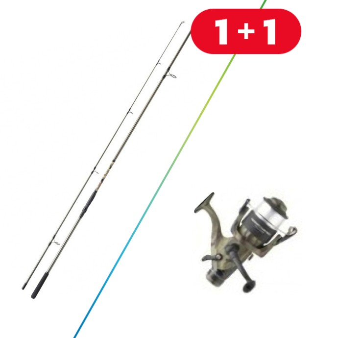 Ribolovni štap Mitchell Tanager Camo Carp 3,60m 3,00lb + Rolle Mitchell 60 FS