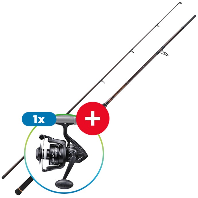 Rod + Rola Penn Legion Cat Bronze Spin Combo 2,70m 80-200gr 6000