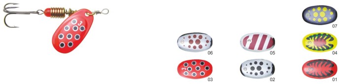 Rotirajuća Varalica Mistrall Sperso Veličina 1 3gr