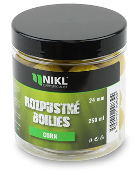 Rozpustné Boilies Nikl Corn 250ml