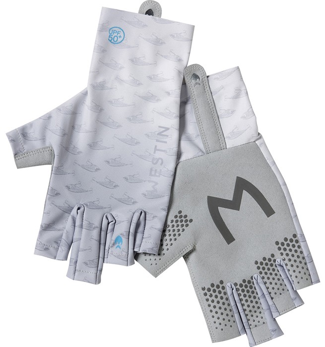 Rukavice Bez Prstiju Westin Solar UPF Glove Grey
