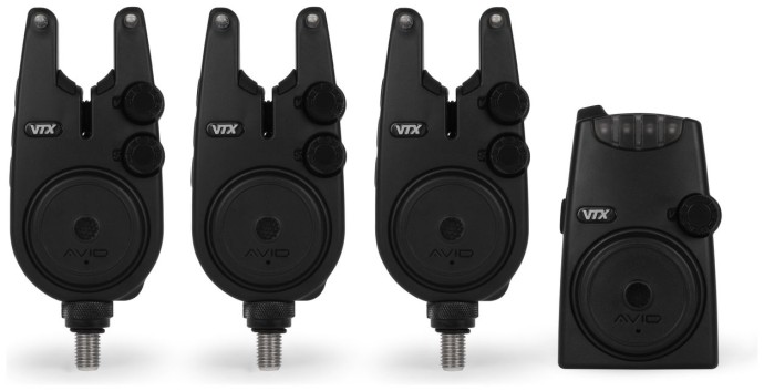 Sada Hlásičov Avid VTX 3+1 Bite Alarm Set