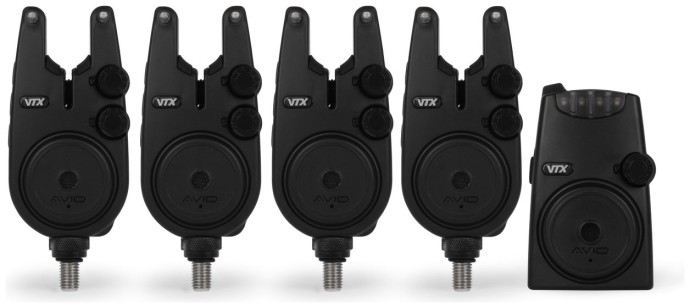 Sada Hlásičů Avid VTX 4+1 Bite Alarm Set 4+1