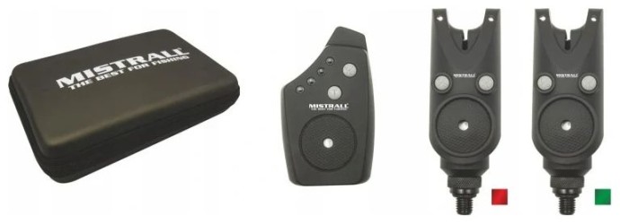 Sada Hlásičů Mistrall Slim R2 2+1 Červená / Zelená