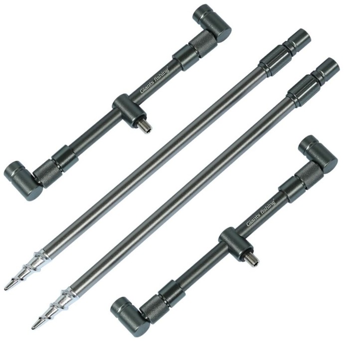 Sada Hrazd Giants Fishing Gaube Buzzer Bar Set 2 Štapa Srebrna