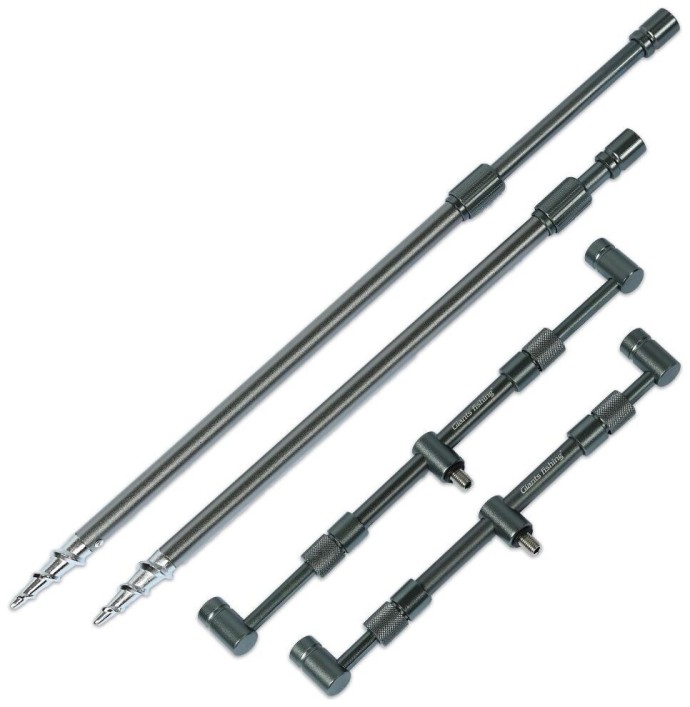 Sada Hrazd Giants Fishing Gaube Buzzer Bar Set 2 Štapa Srebrna