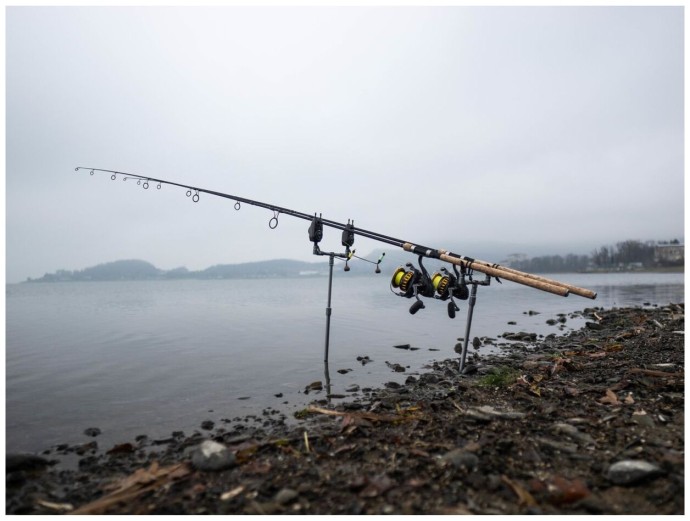 Sada Hrazd Giants Fishing Gaube Buzzer Bar Set 2 Štapa Srebrna