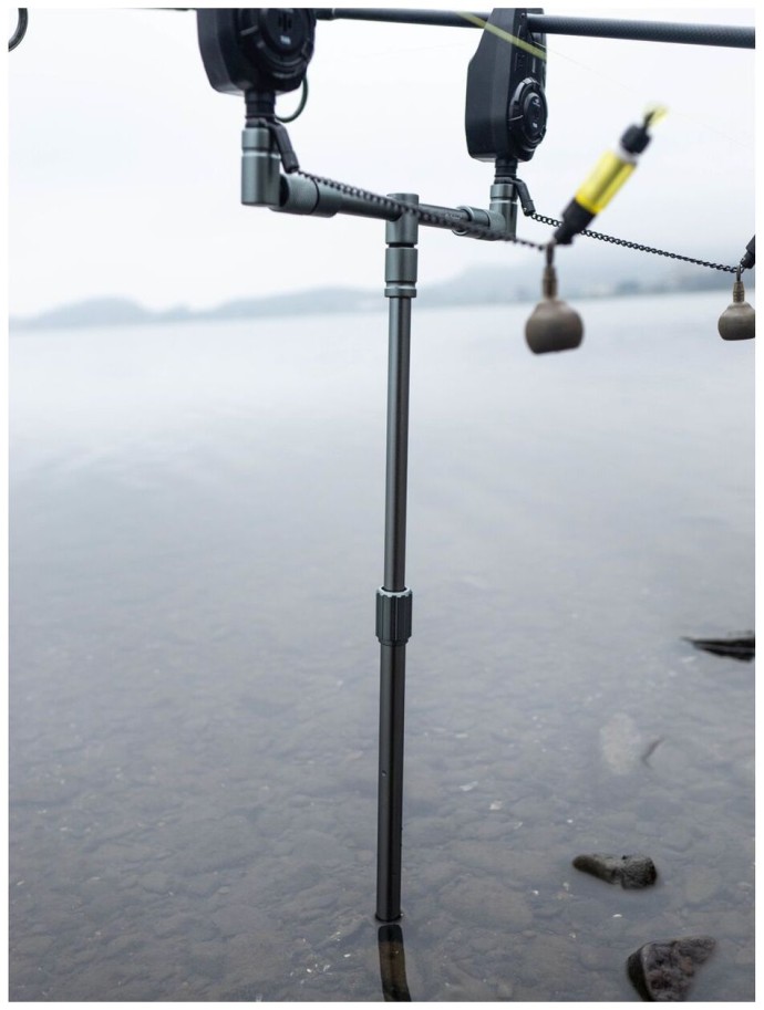 Sada Hrazd Giants Fishing Gaube Buzzer Bar Set 2 Štapa Srebrna