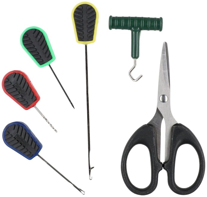 Sada Jehel Na Boilies S Nůžkami Mikado