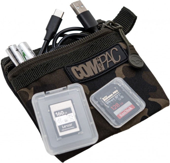 Sada Organizérů Korda Compac Wallets Set of 3 Dark Kamo