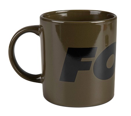 Šalica Fox Green and Black Logo Ceramic Mug