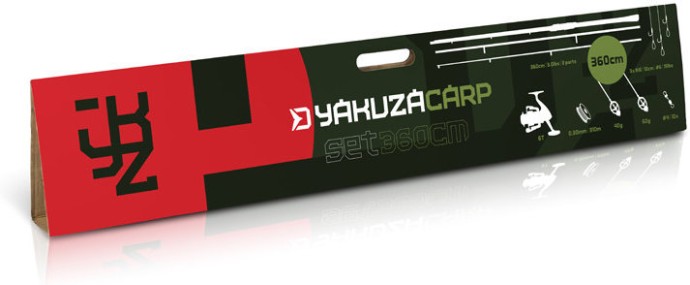 Šaranski Set Delphin Yakuza Carp 3,60m 3,00lb