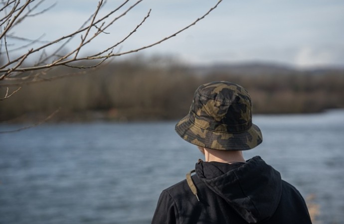 Šešir Avid Carp Distortion Camo Bucket Hat