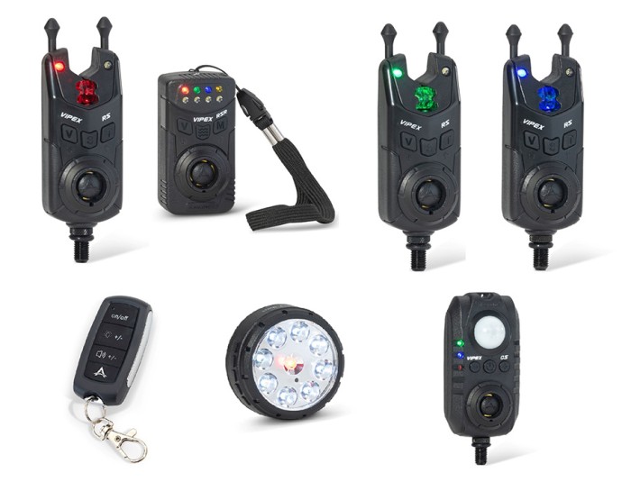 Set 3 Signalizatora Anaconda Vipex RS + Senzor + Svjetlo + Daljinsko Upravljanje