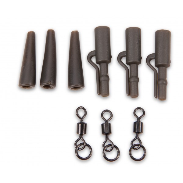 Set Anaconda Ring Swivel Safety Lead Clip Power Pack